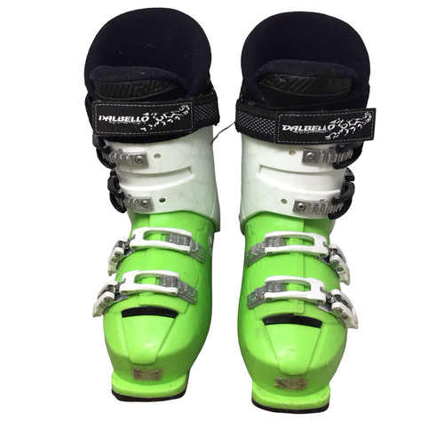 Vist Large View of Product Image Which is Used Dalbello SCORPION 60 Boys DH Ski Boot Green 255 MP - M07.5 - W08.5