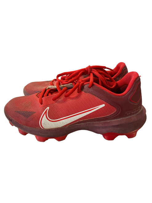 Vist Large View of Product Image Which is Used Nike BB/SB Cleats Red Junior 04.5