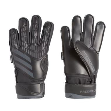 Vist Large View of Product Image Which is Used Adidas PREDATOR TRAINING GLOVES Soccer Goalie Gloves Black 7