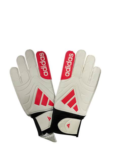 Vist Large View of Product Image Which is Used Adidas COPA CLUB Soccer Goalie Gloves White 8