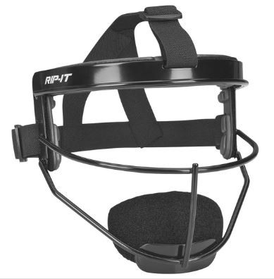 Vist Large View of Product Image Which is Used RIP-IT FIELD MASK ADULT BB/SB Fielders Mask Black One Size