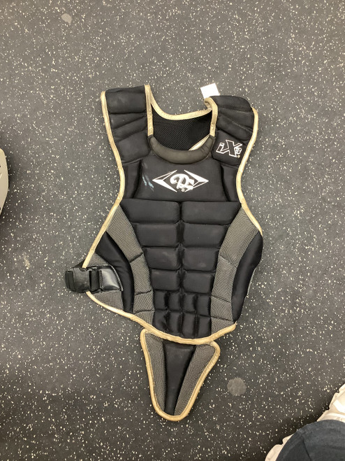 Vist Large View of Product Image Which is Used Diamond DCP-IX3 Catchers Chest Protector Black Adult