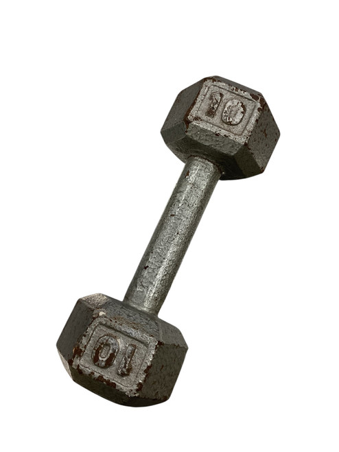 Vist Large View of Product Image Which is Used Hex Dumbbell (Each) 10 lb