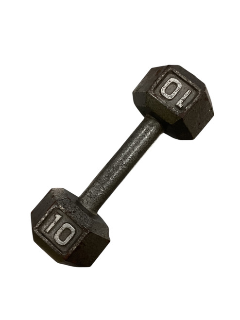 Vist Large View of Product Image Which is Used Hex Dumbbell (Each) 10 lb