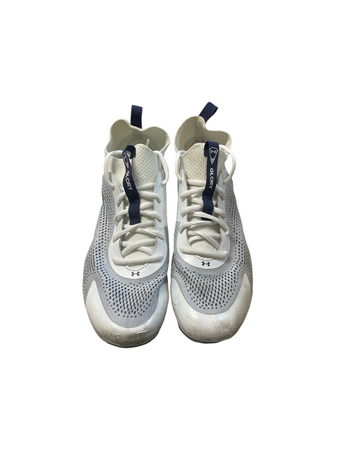 Vist Large View of Product Image Which is Used Under Armour LAX Cleats Womens White Senior 7.5