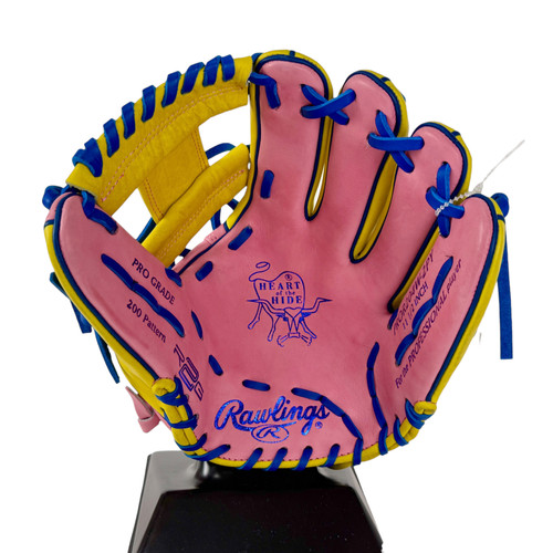 Vist Large View of Product Image Which is Used Rawlings HEART OF THE HIDE PROR204W-2PY Fielders Glove RH Throw 11.5" Like New Condition