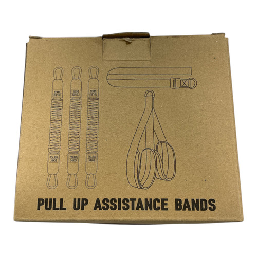 Vist Large View of Product Image Which is Used Pull-Up Assistance Bands Set, box view