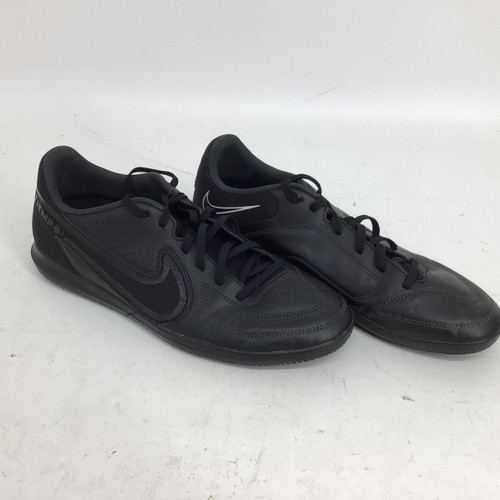 Vist Large View of Product Image Which is Used Nike TIEMPO LEGEND 9 CLUB SR 9.5 INDOOR Soccer Indoor Shoes Black Senior 9.5