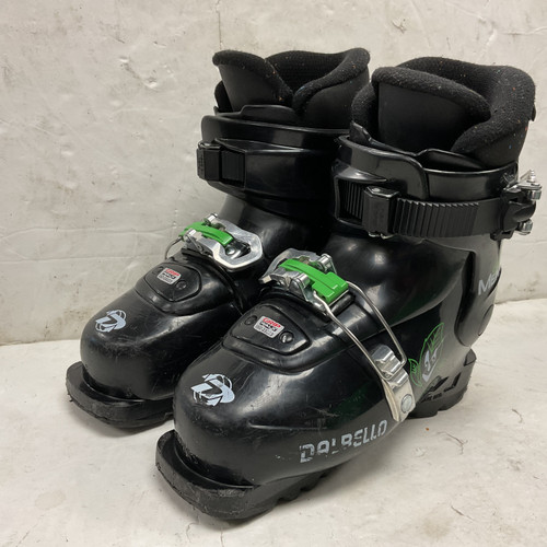 Vist Large View of Product Image Which is Used Dalbello GREEN MENACE 2 GW Boys DH Ski Boot Black And Green 205 MP - J01