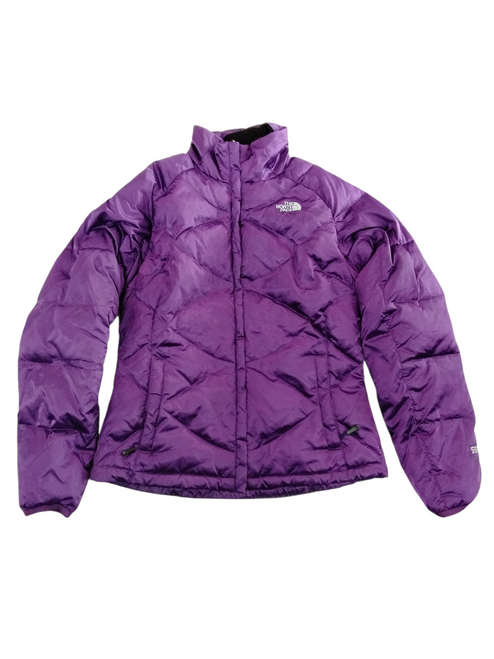 Vist Large View of Product Image Which is Used North Face Outerwear Heavy Jacket W Purple MD