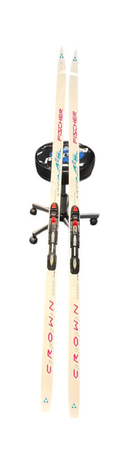 Vist Large View of Product Image Which is Used Fischer COUNTRY CROWN Womens XC Ski/Binding 185 cm