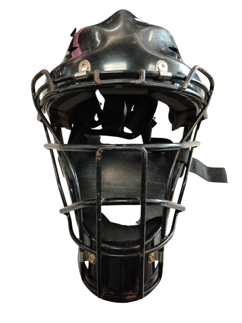 Vist Large View of Product Image Which is Used Wilson Catchers Helmet w/Mask Black LG