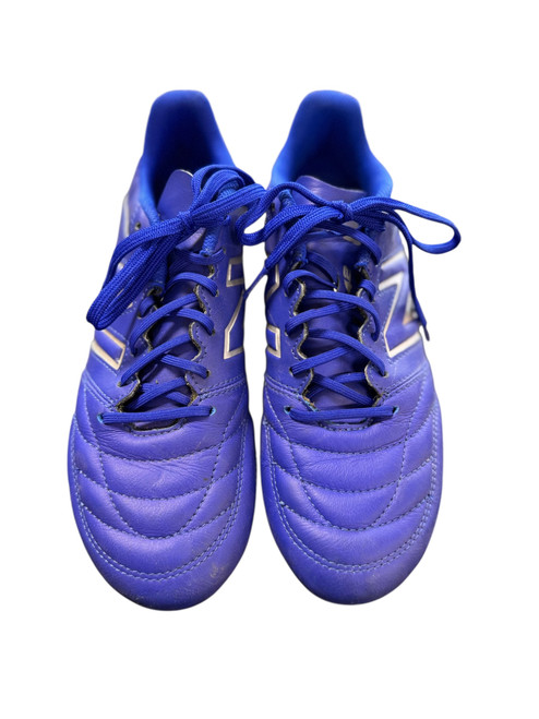 Vist Large View of Product Image Which is Used New Balance Soccer Cleats Navy Blue Senior 7