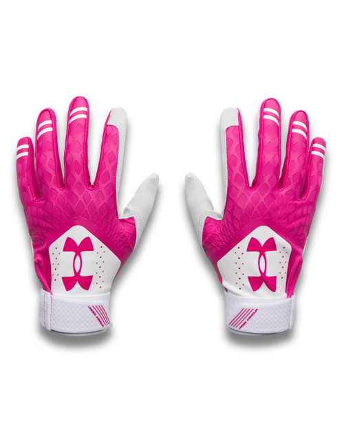 Vist Large View of Product Image Which is Under Armour Glyde Youth Batting Gloves #1385424