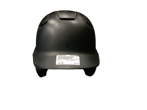 Vist Large View of Product Image Which is Used Easton BASEBALL HELMET Batting Helmet No Mask Black One Size
