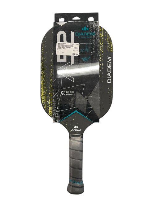 Vist Large View of Product Image Which is Used Diadem A52 Pickleball Racquet Black
