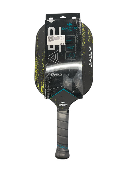 Vist Large View of Product Image Which is Used Diadem A52 Pickleball Racquet Black
