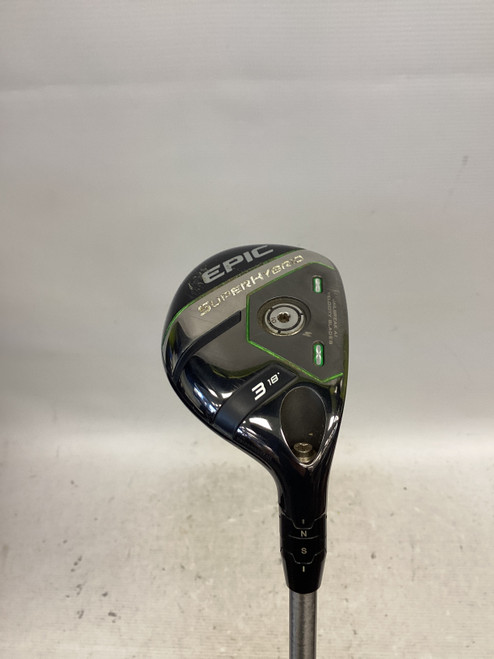 Vist Large View of Product Image Which is Used Callaway EPIC SUPERHYBRID Mens Hybrid Club RH 3 Hybrid