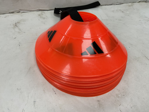 Vist Large View of Product Image Which is Used Adidas Soccer Field Markers 10pk Orange