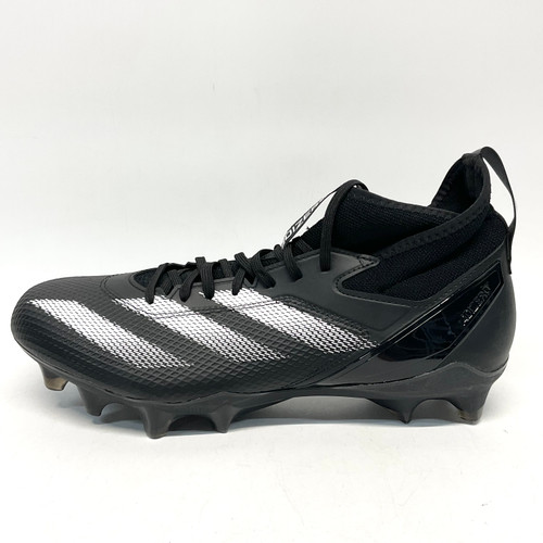 Vist Large View of Product Image Which is Used Adidas ADIZERO ELECTRIC Adult FB Cleats Black Senior 12
