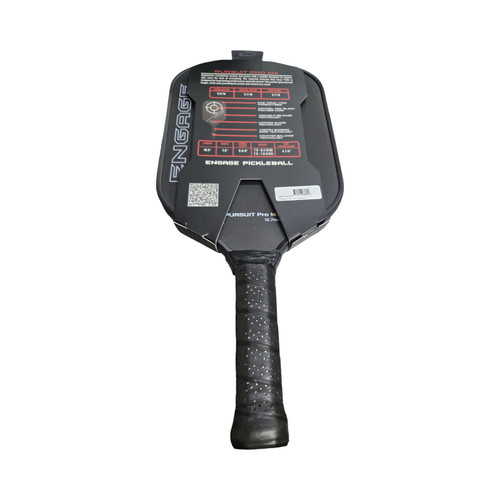Vist Large View of Product Image Which is Used ENGAGE PURSUIT PRO MX PADDLE Pickleball Racquet Black