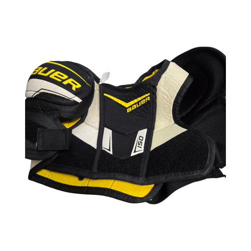 Vist Large View of Product Image Which is Used Bauer SUPREME 150 Youth Shoulder Pads LG