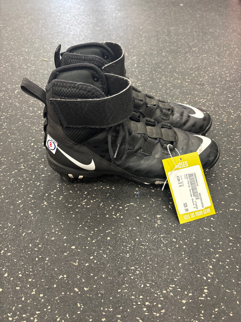 Vist Large View of Product Image Which is Used Nike Force Savage Shark 2 Adult FB Cleats Black Senior 8