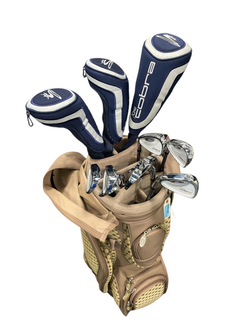 Vist Large View of Product Image Which is Used Cobra KING COBRA MIX SS-1+SZ Mens Package Set LH Tan 11 Piece