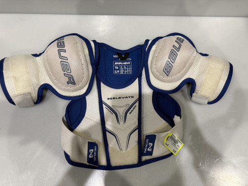 Vist Large View of Product Image Which is Used Bauer NEXUS ELEVATE Youth Shoulder Pads SM