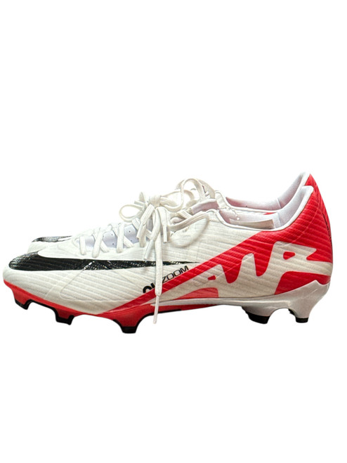 Vist Large View of Product Image Which is Used Nike Soccer Cleats White Senior 6.5
