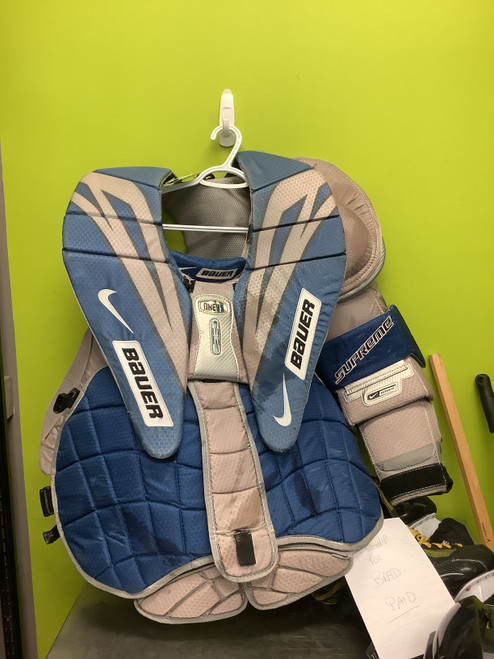 Vist Large View of Product Image Which is Used Bauer ONE95 CHEST PROTECTOR Senior Body Armor LG