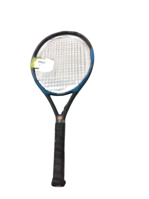 Vist Large View of Product Image Which is Used Wilson TEST RACK Adult Tennis Racquet Royal Blue Unknown