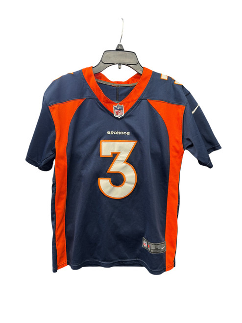 Vist Large View of Product Image Which is Used NFL TEAM FB Top Youth Navy Blue LG
