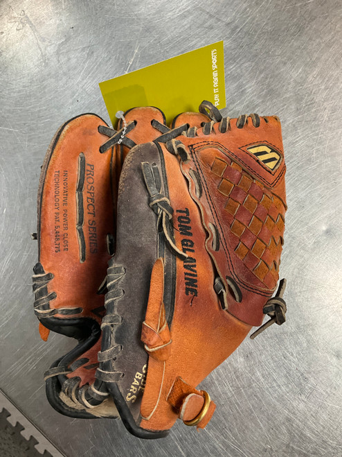 Vist Large View of Product Image Which is Used Mizuno POWER CLOSE GLAVINE 10.75 BB/SB Glove LH Throw Brown 10 3/4"
