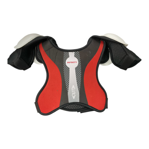 Vist Large View of Product Image Which is Used Infinity PCG Youth Shoulder Pads SM