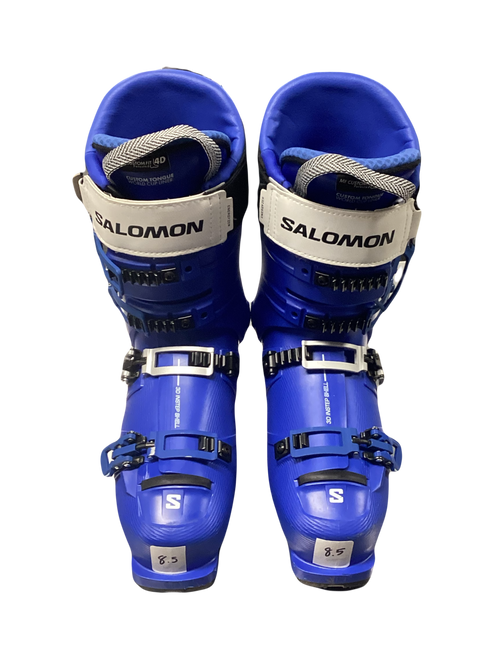 Vist Large View of Product Image Which is Used Salomon S PRO ALPHA Mens DH Ski Boot Royal Blue 265 MP - M08.5 - W09.5