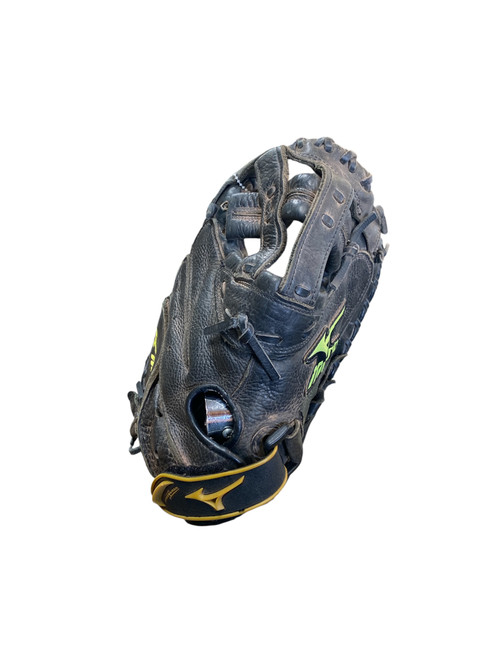 Vist Large View of Product Image Which is Used Mizuno FP CATCHERS MITT BB/SB Catchers RH Throw Black 31 1/2"