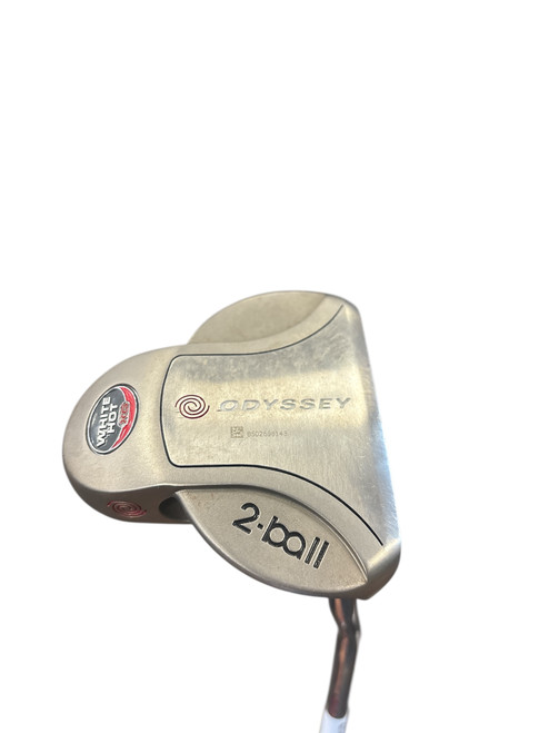 Vist Large View of Product Image Which is Used Odyssey 2 BALL WHITE HOT Mens Putter RH