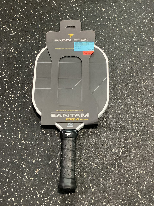 Vist Large View of Product Image Which is Used PADDLETEK Pickleball Racquet Black