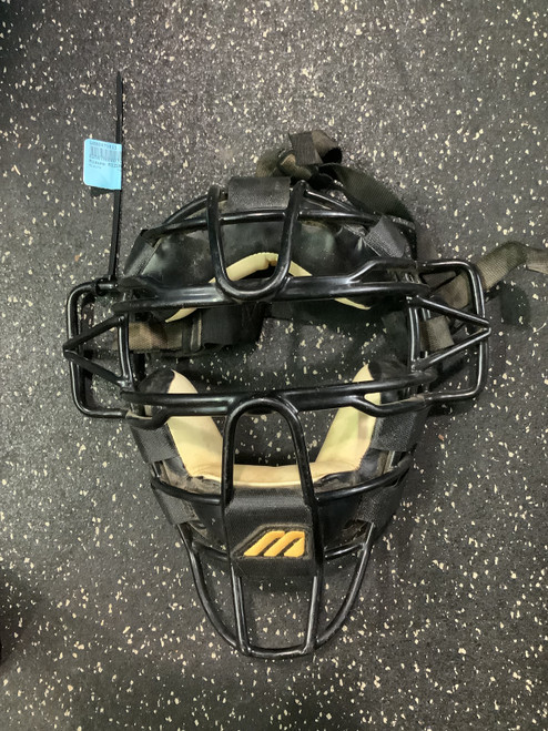 Vist Large View of Product Image Which is Used Mizuno MIZUNO UMP MASK Umpire Mask