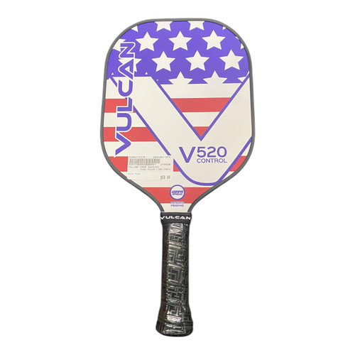 Vist Large View of Product Image Which is Used VULCAN V 320 HYBRID Pickleball Racquet Pink
