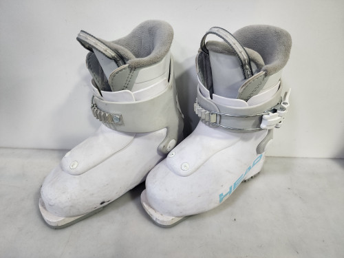Vist Large View of Product Image Which is Used Head Z1 Girls DH Ski Boot White 185 MP - Y12