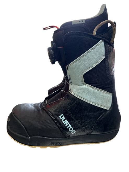 Vist Large View of Product Image Which is Used Burton TRUE FIT Mens Snowboard Boots Black Senior 9