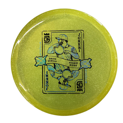 Vist Large View of Product Image Which is Used PRODISCUS JOKER Disc Golf Putter Yellow