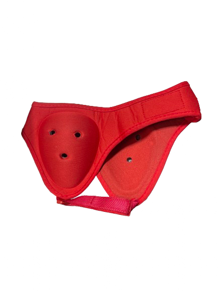 Vist Large View of Product Image Which is Used Wrestling Headgear Red