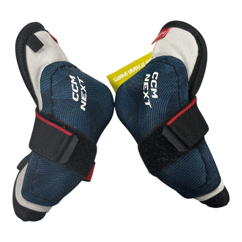 Vist Large View of Product Image Which is Used CCM NEXT Youth Elbow Pads SM