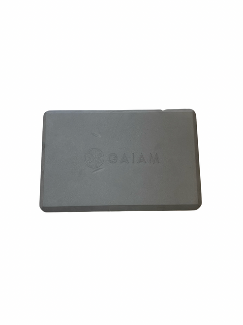 Vist Large View of Product Image Which is Used Gaiam Yoga Block Grey