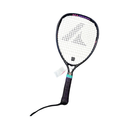 Vist Large View of Product Image Which is Used Wilson PRO KENNEX RACQUET Adult Racquetball Racquet Black 3 3/8"