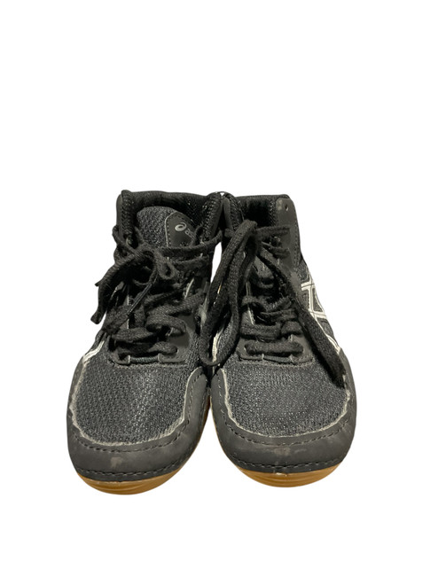Vist Large View of Product Image Which is Used Asics Wrestling Shoes Black Youth 12.0