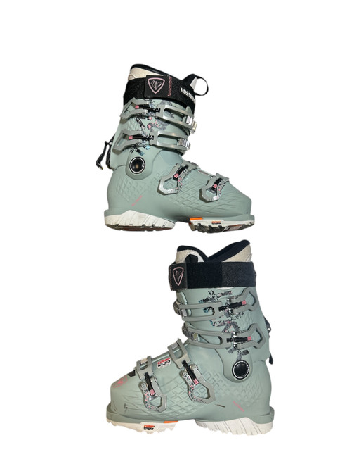 Vist Large View of Product Image Which is Used Rossignol ALLTRACK Womens DH Ski Boot Teal 235 MP - J05.5 - W06.5